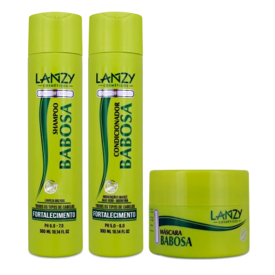 Kit Babosa Lanzy Profissional - 300ml