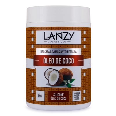 Máscara Óleo de Coco Lanzy 1kg