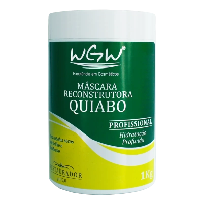 mascara reconstrutora quiabo wgw 1kg